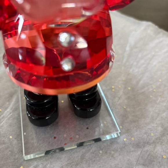 Crystal  Santa Claus Standing  Beautiful Piece 7” - Picture 9 of 12